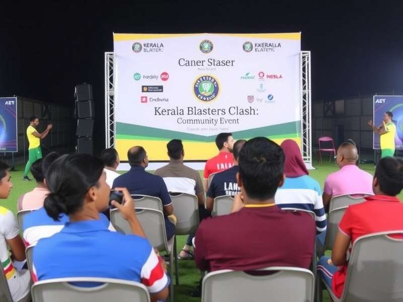 Kerala Blasters Clash Community Event