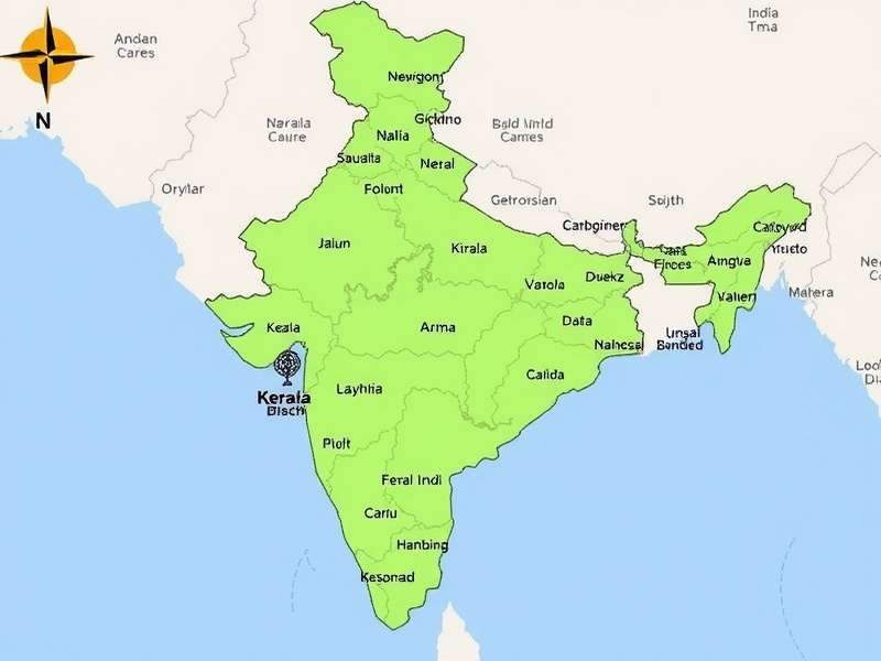 Kerala Blasters Clash Download Map of India